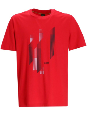 

Logo-print cotton T-shirt, BOSS Logo-print cotton T-shirt