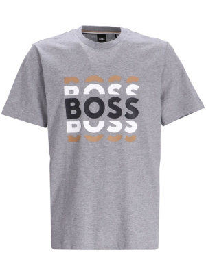 

Logo-print cotton T-shirt, BOSS Logo-print cotton T-shirt