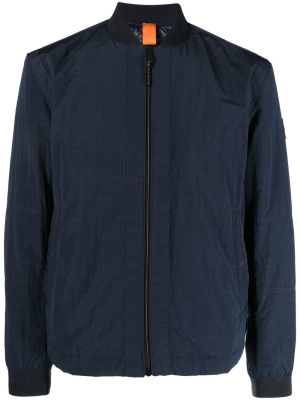 

Logo-patch bomber jacket, BOSS Logo-patch bomber jacket