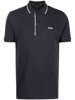 

Logo-embroidered cotton polo shirt, BOSS Logo-embroidered cotton polo shirt