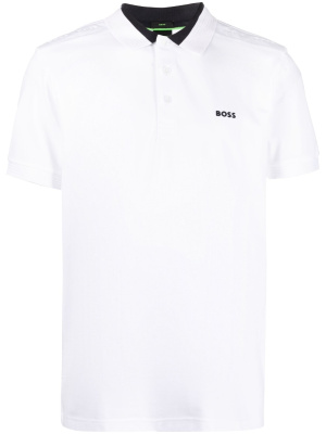 

Logo-patch short-sleeved polo shirt, BOSS Logo-patch short-sleeved polo shirt