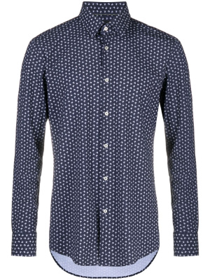 

Graphic-print long-sleeve shirt, BOSS Graphic-print long-sleeve shirt