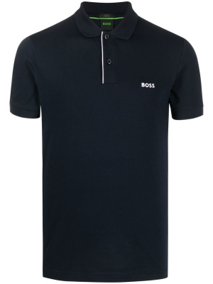 

Embroidered-logo polo shirt, BOSS Embroidered-logo polo shirt