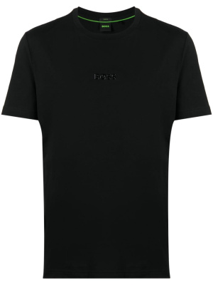 

Logo-tape short-sleeve T-shirt, BOSS Logo-tape short-sleeve T-shirt