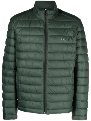 

Logo print quilted jacket, BOSS Logo print quilted jacket