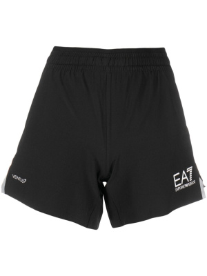 

Logo-print track shorts, Ea7 Emporio Armani Logo-print track shorts