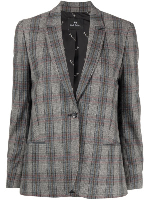 

Single-breasted checked jacket, PS Paul Smith Single-breasted checked jacket