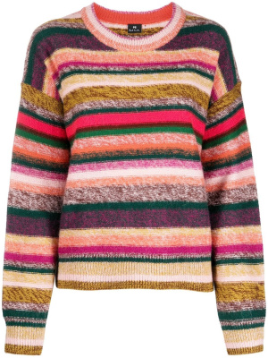 

Striped round-neck jumper, PS Paul Smith Striped round-neck jumper
