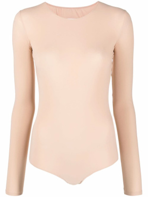 

Long-sleeved stretch-fit bodysuit, MM6 Maison Margiela Long-sleeved stretch-fit bodysuit