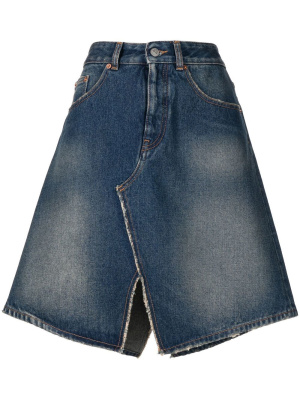 

A-line denim skirt, MM6 Maison Margiela A-line denim skirt