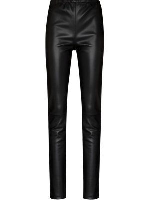 

Faux-leather leggings, MM6 Maison Margiela Faux-leather leggings