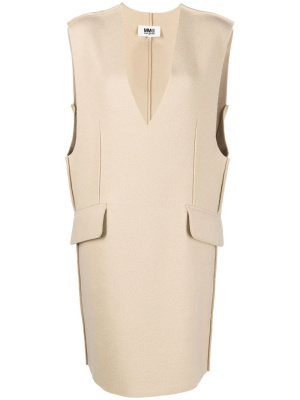 

Sleeveless knit dress, MM6 Maison Margiela Sleeveless knit dress