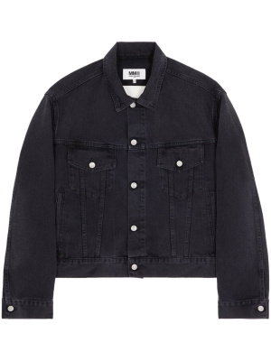 

Faded denim jacket, MM6 Maison Margiela Faded denim jacket