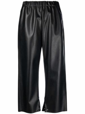 

Elasticated-waist cropped trousers, MM6 Maison Margiela Elasticated-waist cropped trousers