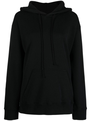 

Snake-logo drawstring hoodie, MM6 Maison Margiela Snake-logo drawstring hoodie