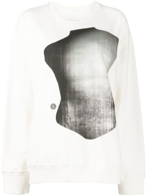 

Graphic-print sweatshirt, MM6 Maison Margiela Graphic-print sweatshirt