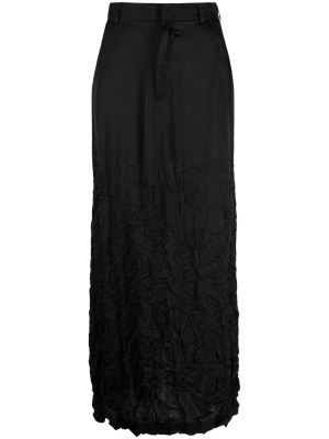 

Crinkled midi skirt, MM6 Maison Margiela Crinkled midi skirt