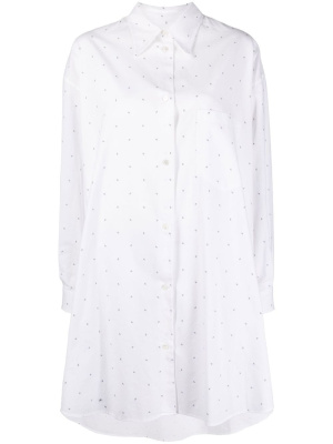 

Polka-dot cotton shirt dress, MM6 Maison Margiela Polka-dot cotton shirt dress