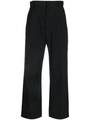 

Pinstripe cropped trousers, MM6 Maison Margiela Pinstripe cropped trousers