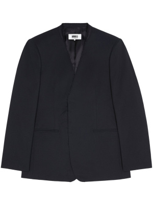 

Raw-cut edge blazer, MM6 Maison Margiela Raw-cut edge blazer