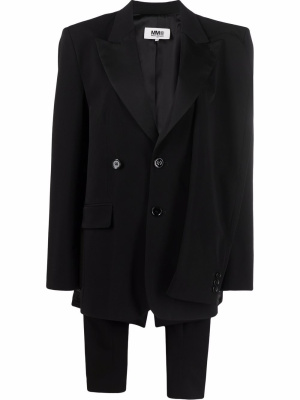 

Single-breasted multi-sleeve blazer, MM6 Maison Margiela Single-breasted multi-sleeve blazer
