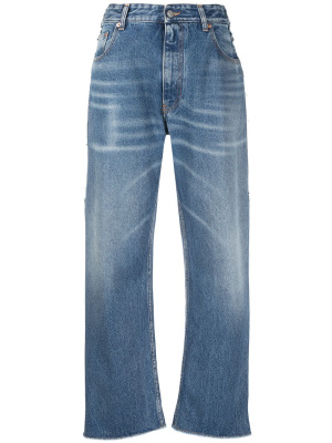 

Mid-rise wide-leg jeans, MM6 Maison Margiela Mid-rise wide-leg jeans
