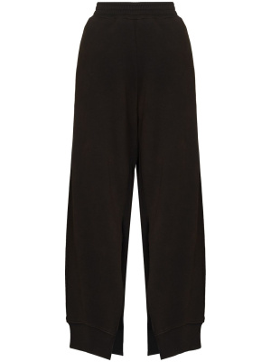 

Split-cuff cotton track pants, MM6 Maison Margiela Split-cuff cotton track pants
