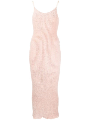 

Ribbed fitted knit dress, MM6 Maison Margiela Ribbed fitted knit dress