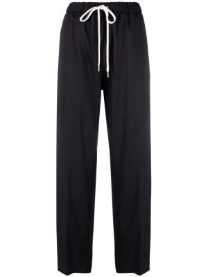 

Straight-leg drawstring trousers, MM6 Maison Margiela Straight-leg drawstring trousers
