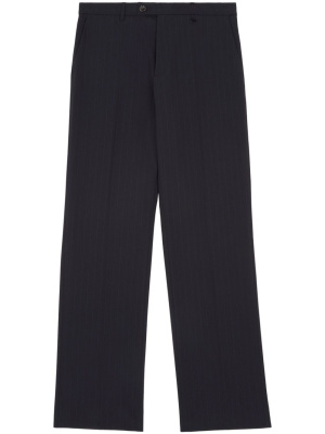 

Single-stitch logo tailored trousers, MM6 Maison Margiela Single-stitch logo tailored trousers