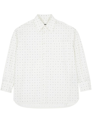 

Polka-dot long-sleeve shirt, MM6 Maison Margiela Polka-dot long-sleeve shirt