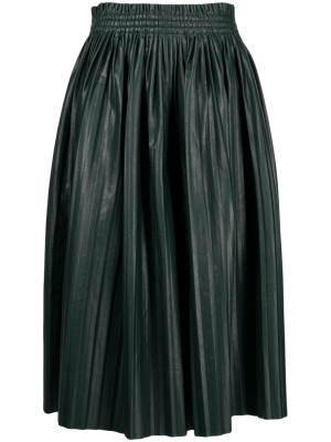 

Below-knee pleated skirt, MM6 Maison Margiela Below-knee pleated skirt