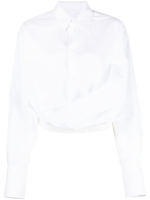 

Classic-collar cotton shirt, MM6 Maison Margiela Classic-collar cotton shirt