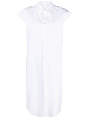 

Long button-up cotton shirt, MM6 Maison Margiela Long button-up cotton shirt
