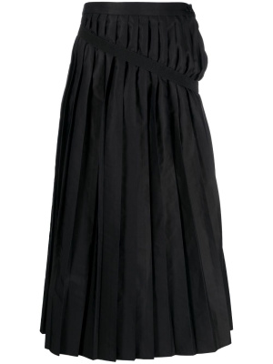 

Pleated midi skirt, MM6 Maison Margiela Pleated midi skirt