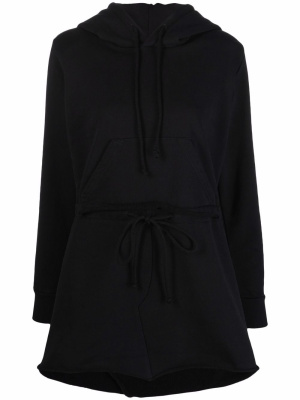 

Hooded long-sleeve dress, MM6 Maison Margiela Hooded long-sleeve dress