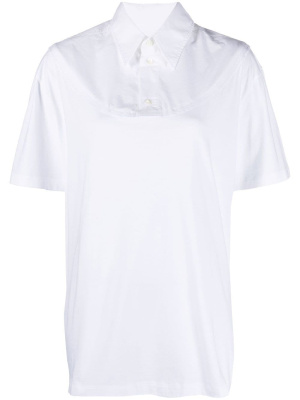 

Short-sleeved cotton shirt, MM6 Maison Margiela Short-sleeved cotton shirt