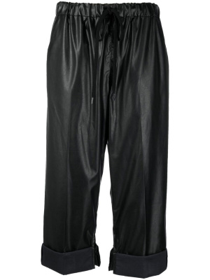 

Cropped biker trousers, MM6 Maison Margiela Cropped biker trousers