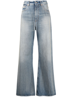 

Flared mid-rise washed jeans, MM6 Maison Margiela Flared mid-rise washed jeans