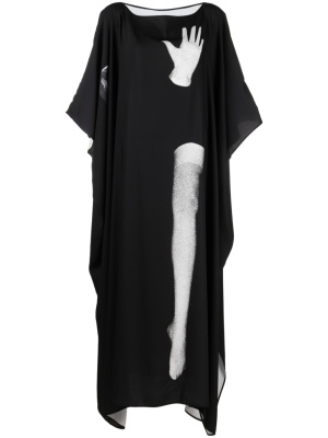 

Body-print tunic long dress, MM6 Maison Margiela Body-print tunic long dress