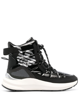 

Mountain quilted high-top sneakers, Ea7 Emporio Armani Mountain quilted high-top sneakers