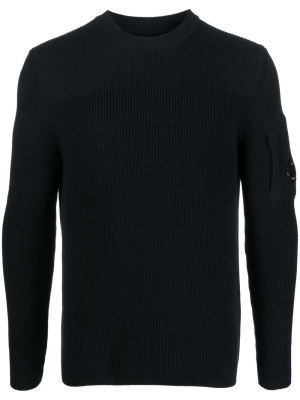 

Waffle-knit crew-neck jumper, C.P. Company Waffle-knit crew-neck jumper