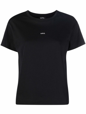 

Logo-print short-sleeve T-shirt, A.P.C. Logo-print short-sleeve T-shirt