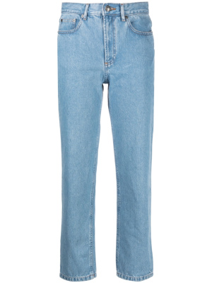 

High-waisted straight-leg jeans, A.P.C. High-waisted straight-leg jeans