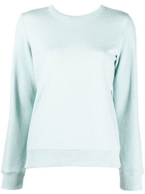 

Logo crew-neck sweatshirt, A.P.C. Logo crew-neck sweatshirt