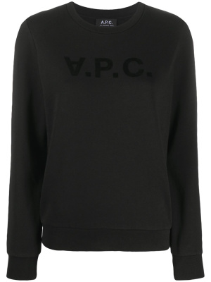 

Logo print sweatshirt, A.P.C. Logo print sweatshirt