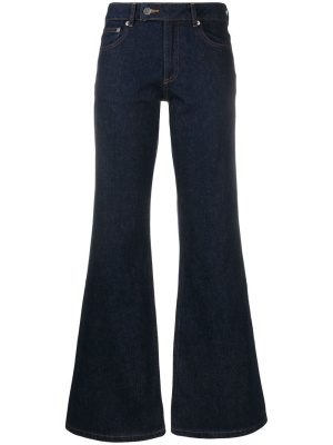 

Mid-rise flared jeans, A.P.C. Mid-rise flared jeans