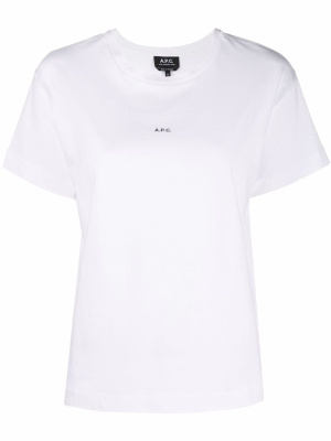 

Jade logo-print T-shirt, A.P.C. Jade logo-print T-shirt