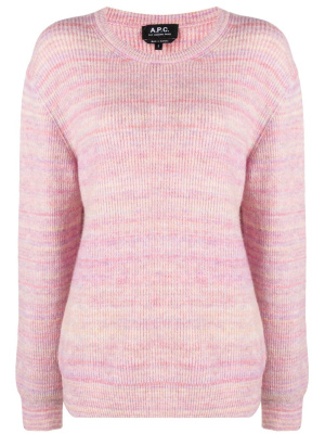 

Marl-knit crew-neck jumper, A.P.C. Marl-knit crew-neck jumper