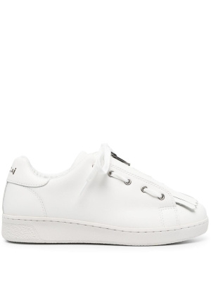 

Tassel-front leather sneakers, A.P.C. Tassel-front leather sneakers